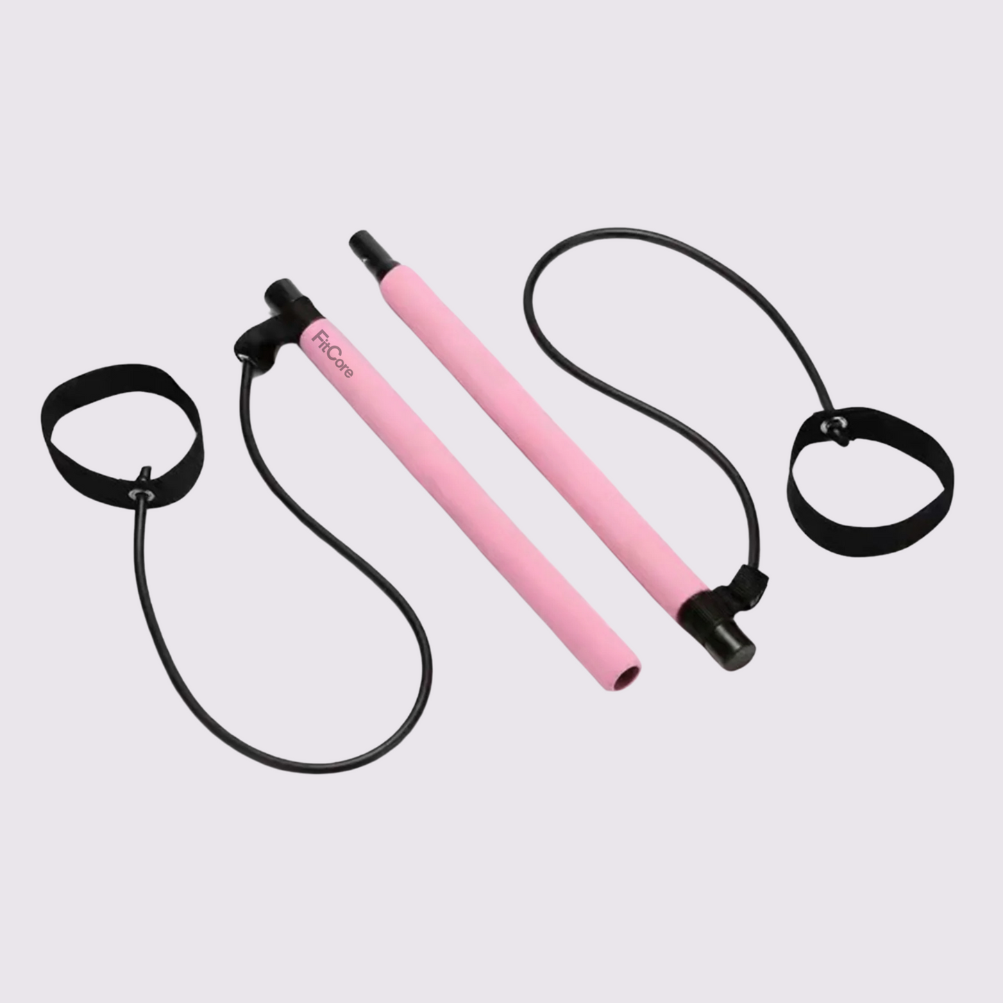 Pilates Bar Set Resistance Bands Adjustable Bands