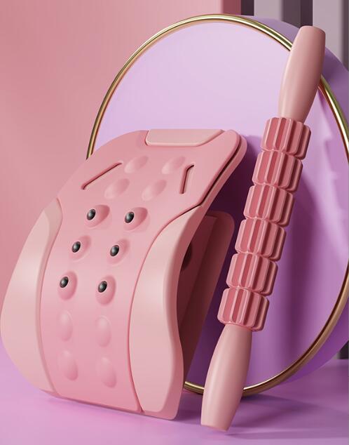 Adjustable Ergonomic Back Stretcher for Spinal Pain Relief
