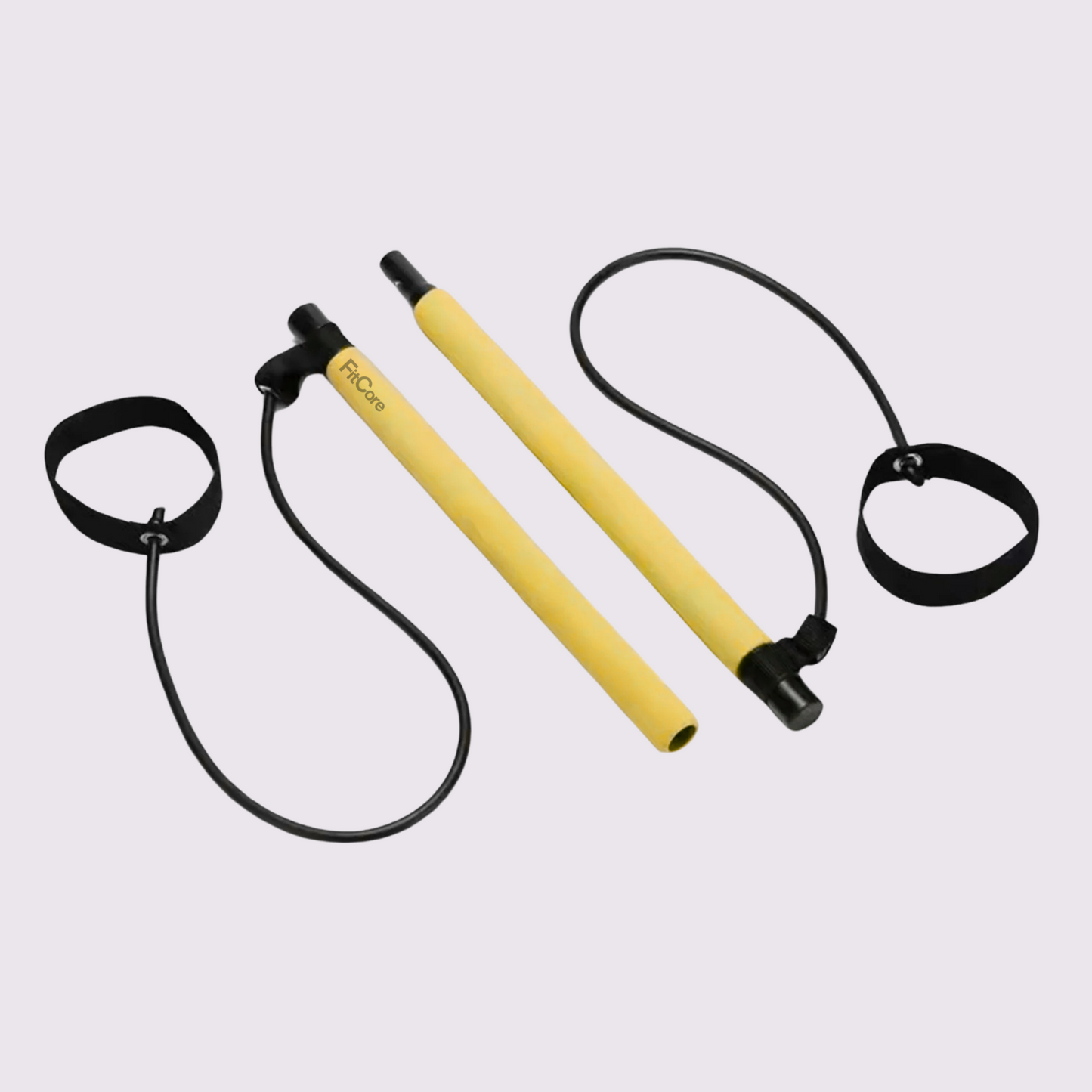 Pilates Bar Set Resistance Bands Adjustable Bands
