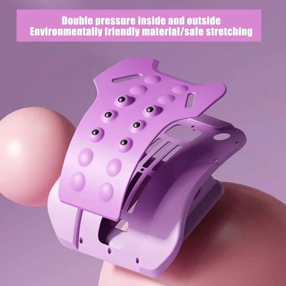 Adjustable Ergonomic Back Stretcher for Spinal Pain Relief