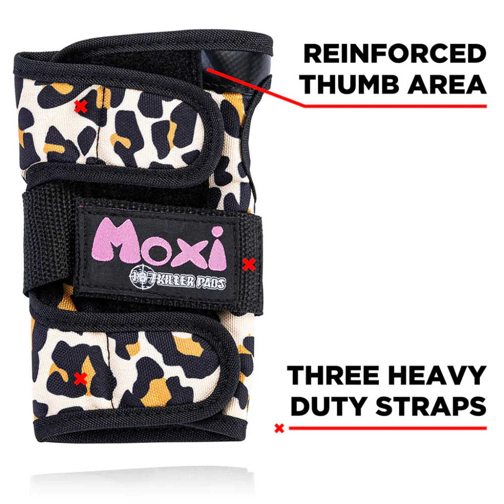187 Moxi Wristguard - Leopard Print