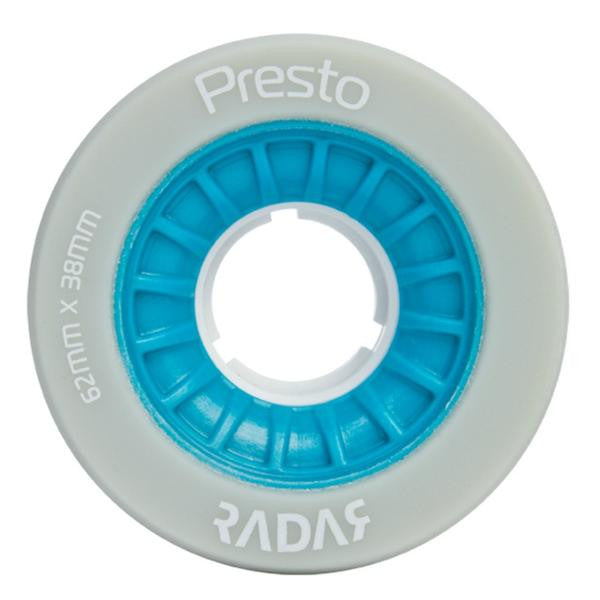 Radar Presto 62mm Quad Wheels - 4 pack