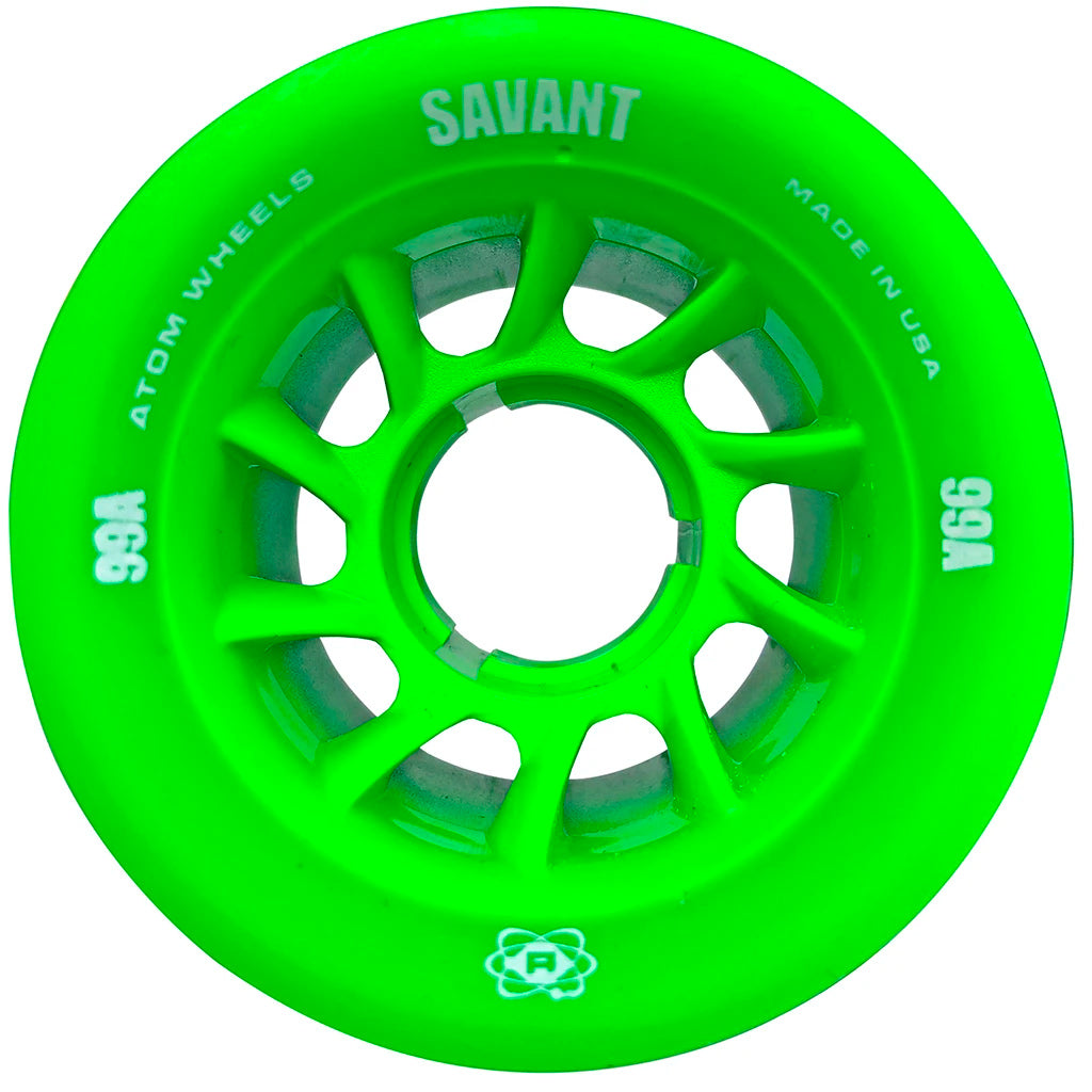 Atom Savant 62mm Quad Wheels - 4pack
