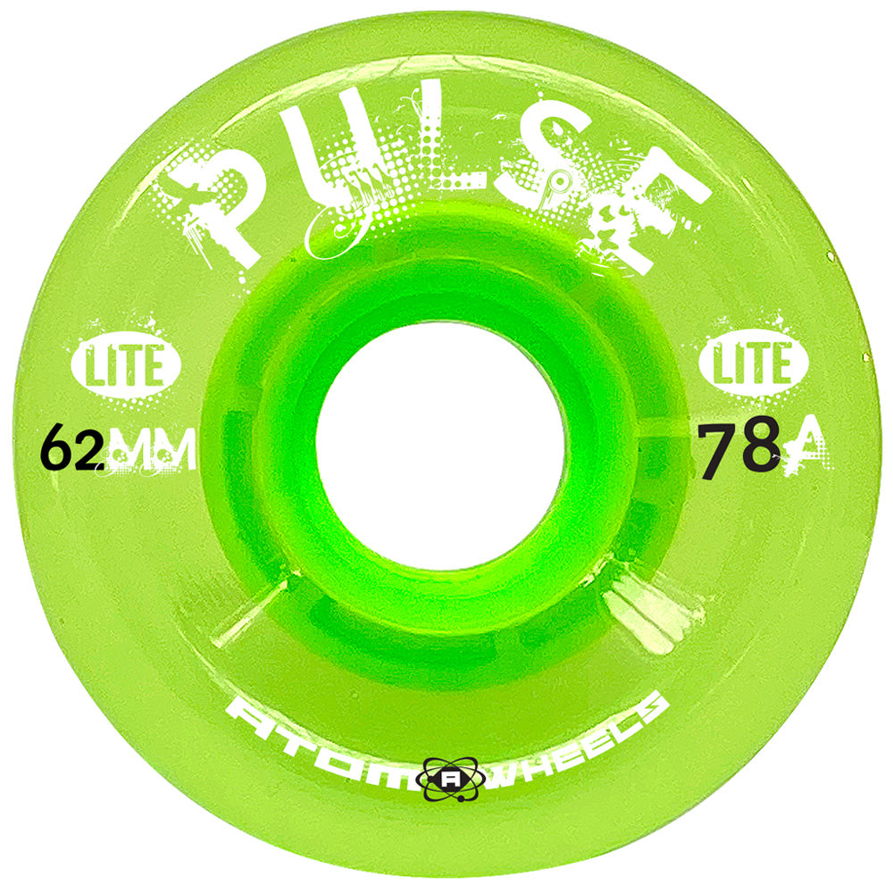 Atom Pulse Lite 62mm Quad Wheels - 4pack