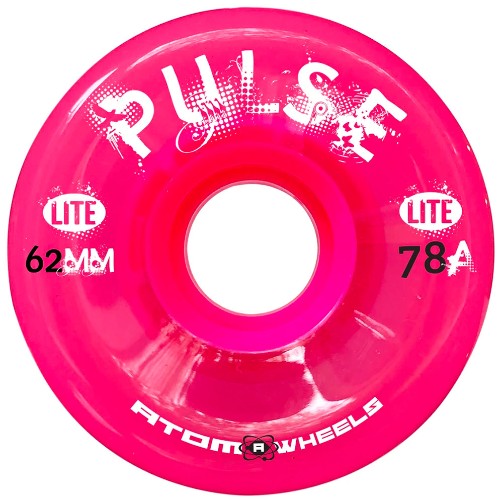Atom Pulse Lite 62mm Quad Wheels - 4pack