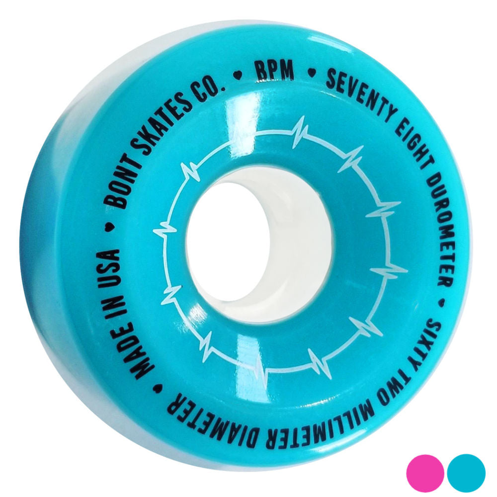 Bont BPM 62mm Quad Wheels - 4pack