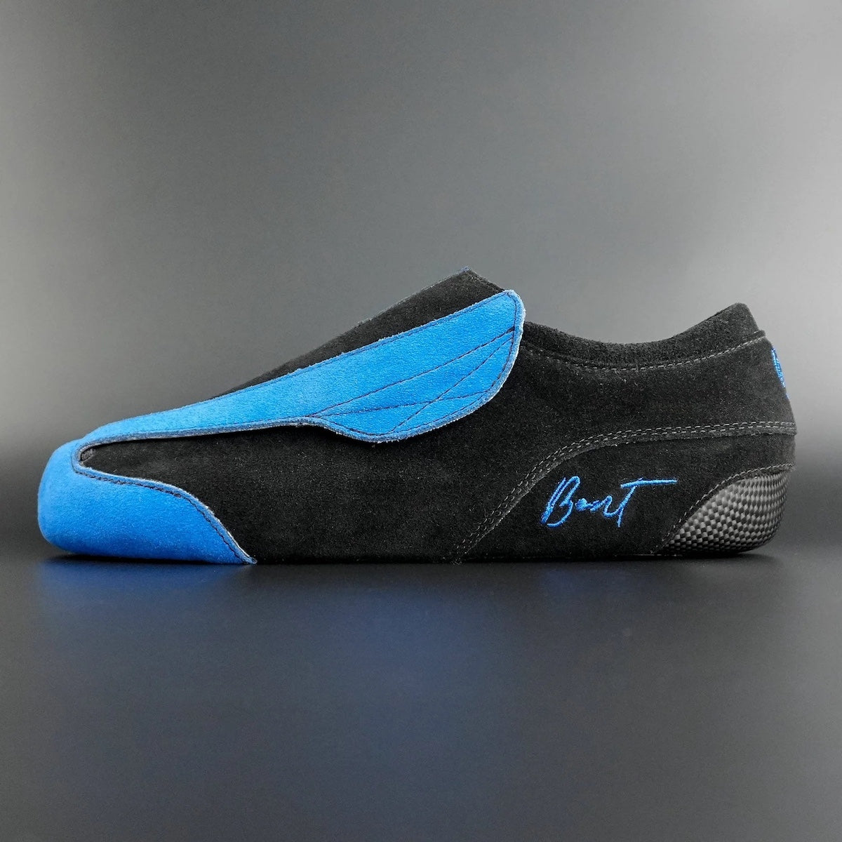 BONT Quad Envy Carbon Suede Blue/Black Boot