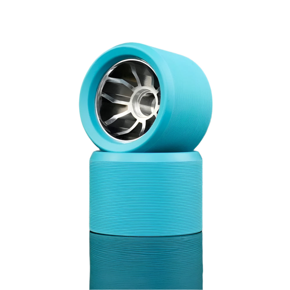 Bont Nio 3 Teal Roller Skate Wheel 8pack