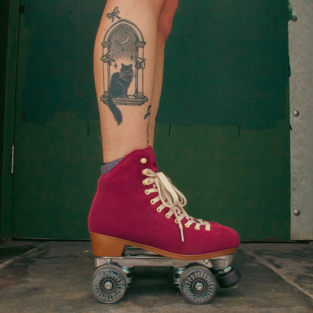 Chuffed Wanderer Skate - Burgundy