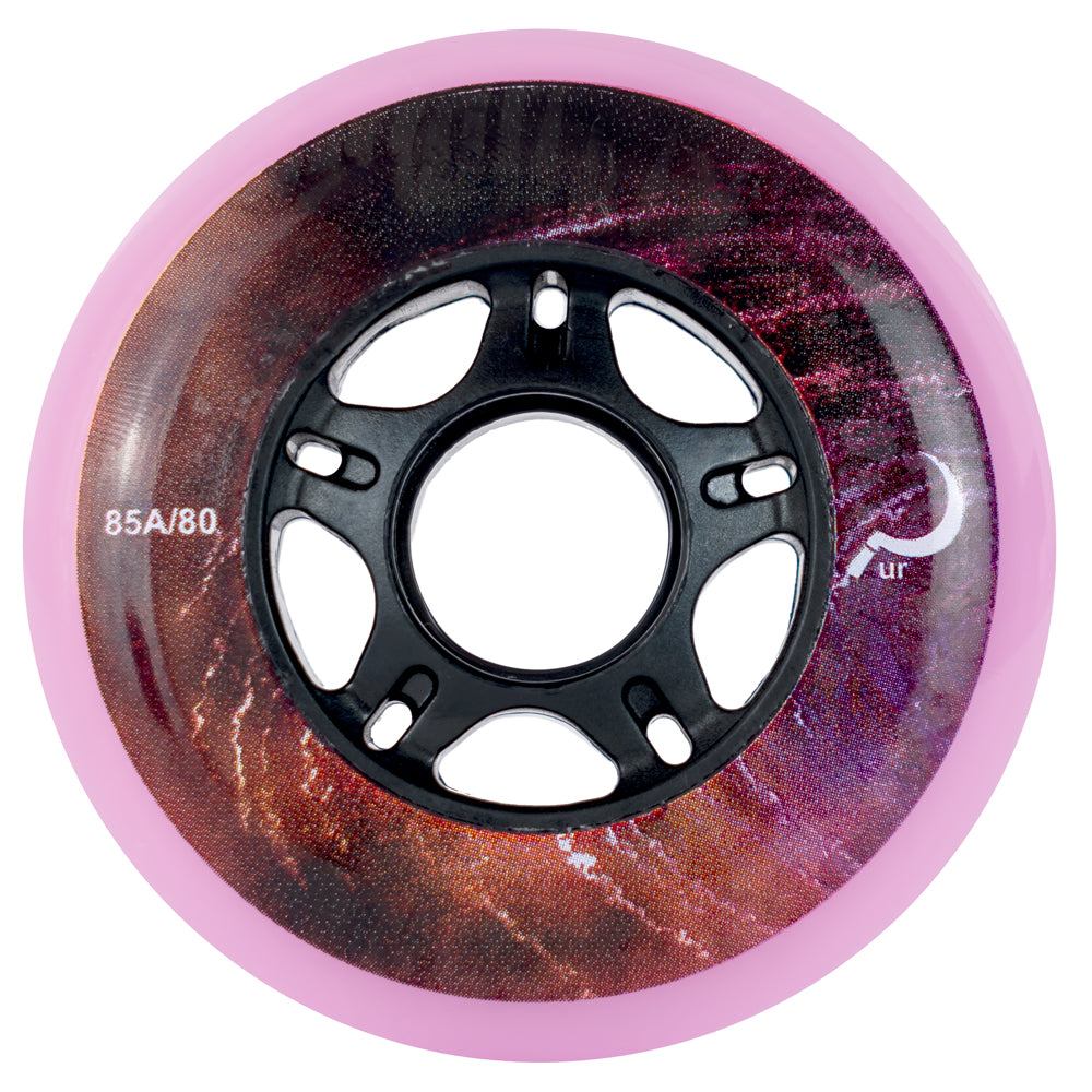 Ground Control UR Nebula 80mm Inline Skate Wheels - 4 pack