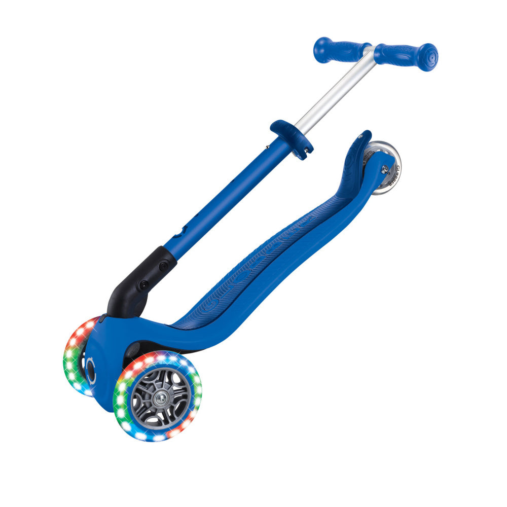 Globber Junior Foldable Lights 3 Wheel Scooter