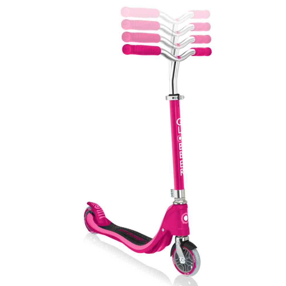 Globber Flow 125 Scooter - Ruby