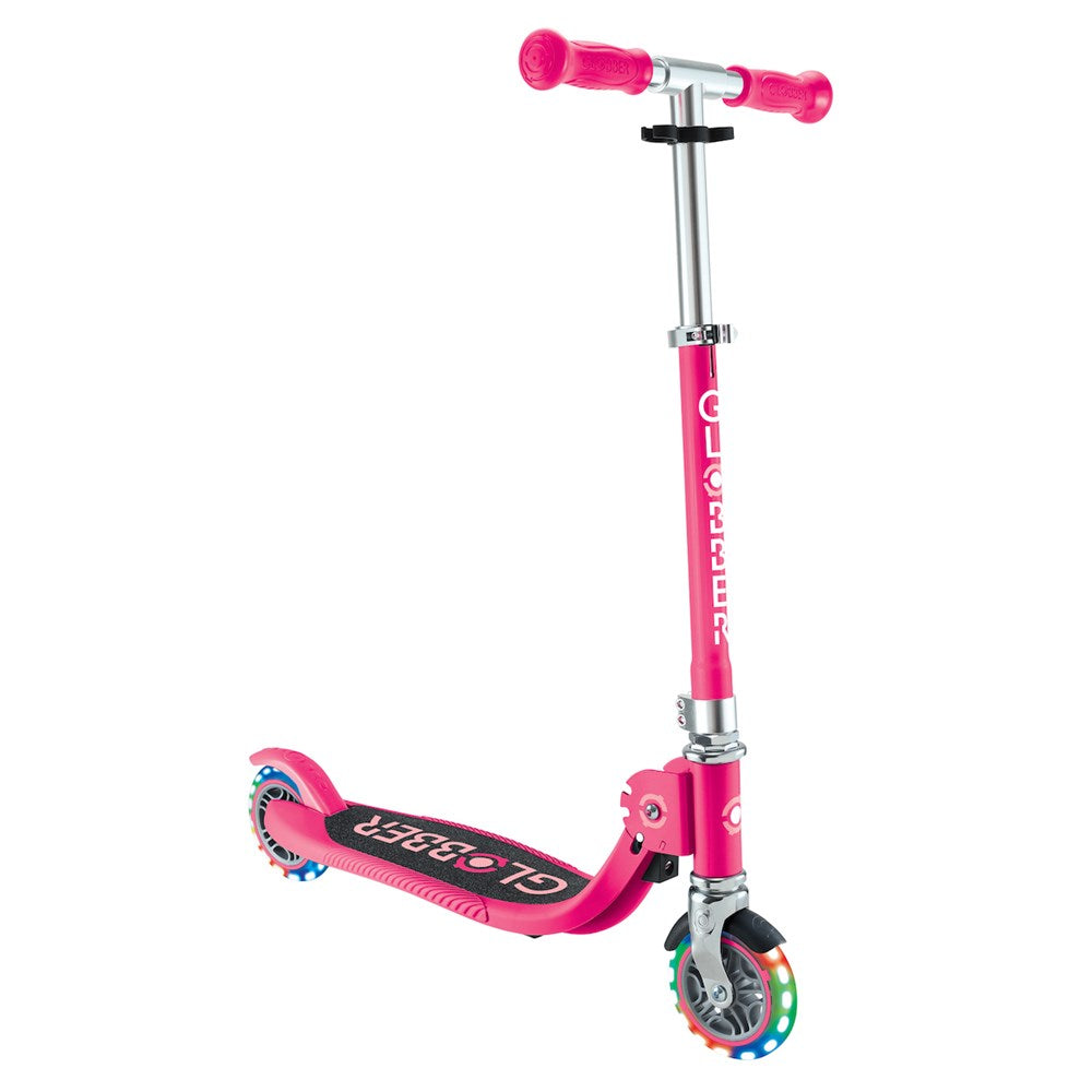 Globber Junior Foldable Flow Scooter with Lights