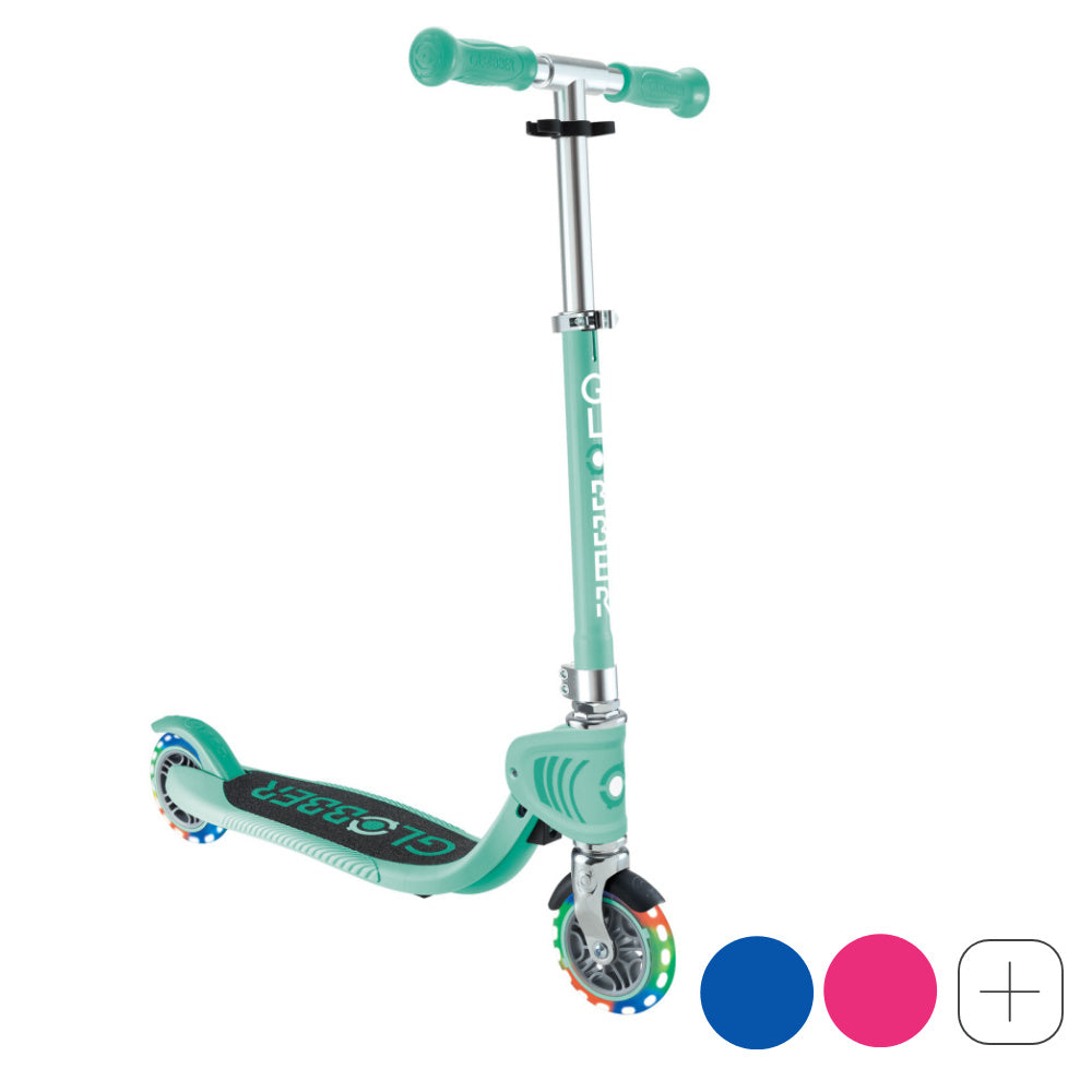 Globber Junior Foldable Flow Scooter with Lights