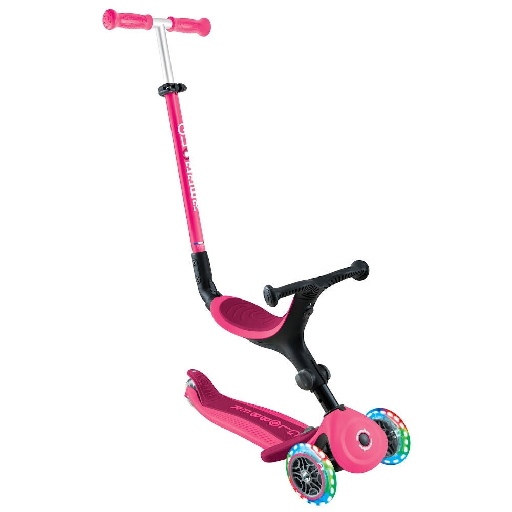 Globber Go Up Active Lights Foldable Scooter