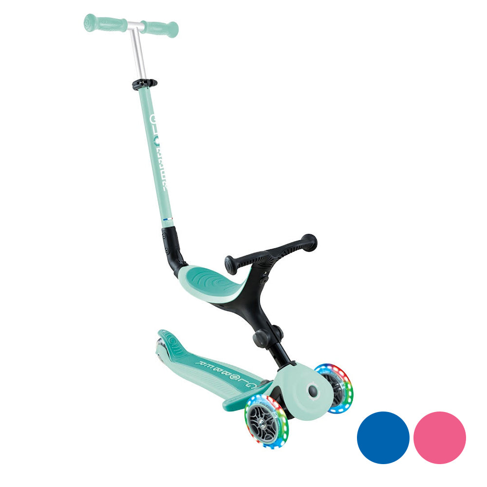 Globber Go Up Active Lights Foldable Scooter