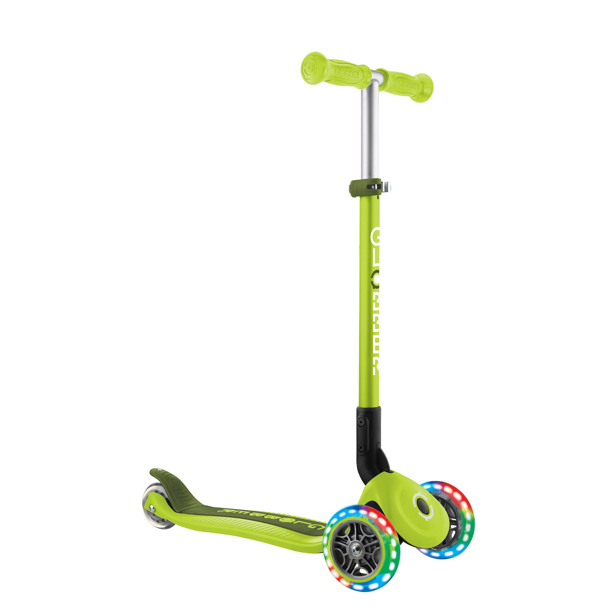 Globber 3 Wheel Primo Foldable Lights Scooter