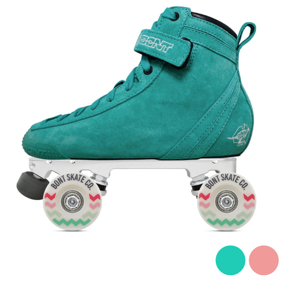 Bont Parkstar Tracer Pastel Glide Quad Skate Package