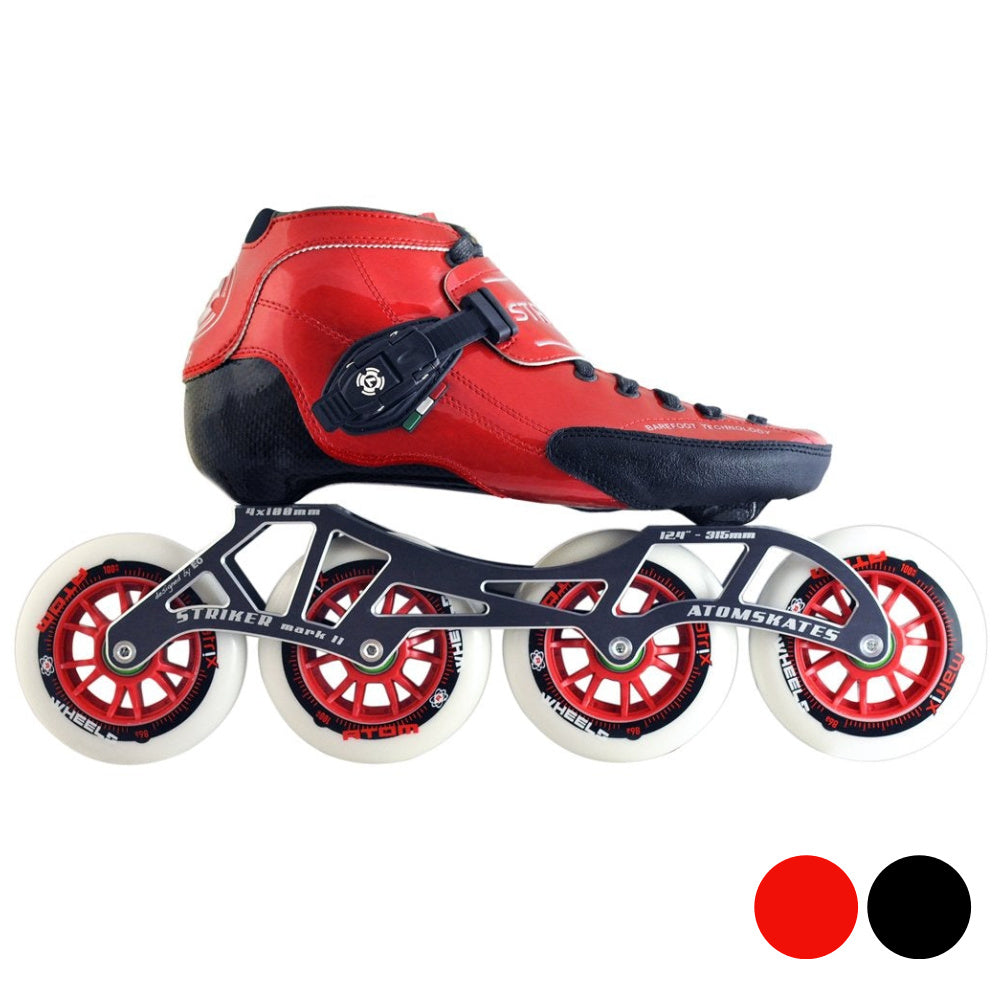 Luigino Strut 4 x 110mm Inline Speed Skate Package