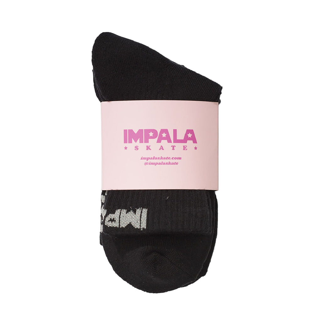 Impala Everyday Socks 3 Pack - Black