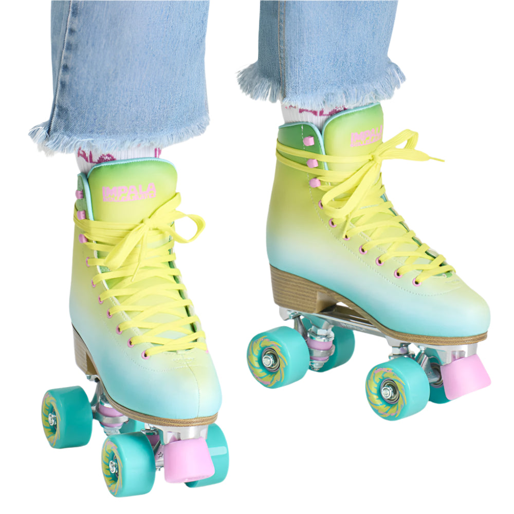 Impala Quad Roller Skates - Lime Spritzer