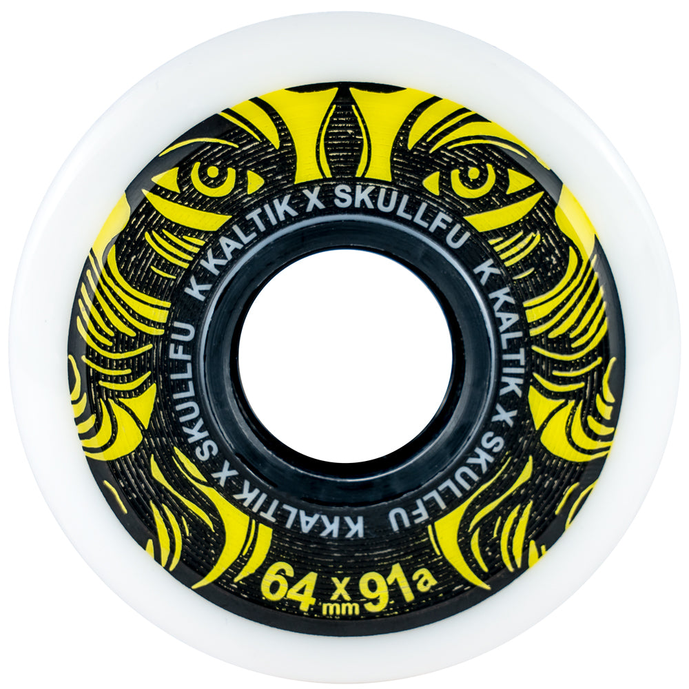 Kaltik x S.F 64mm Inline Skate Wheels - 4 Pack