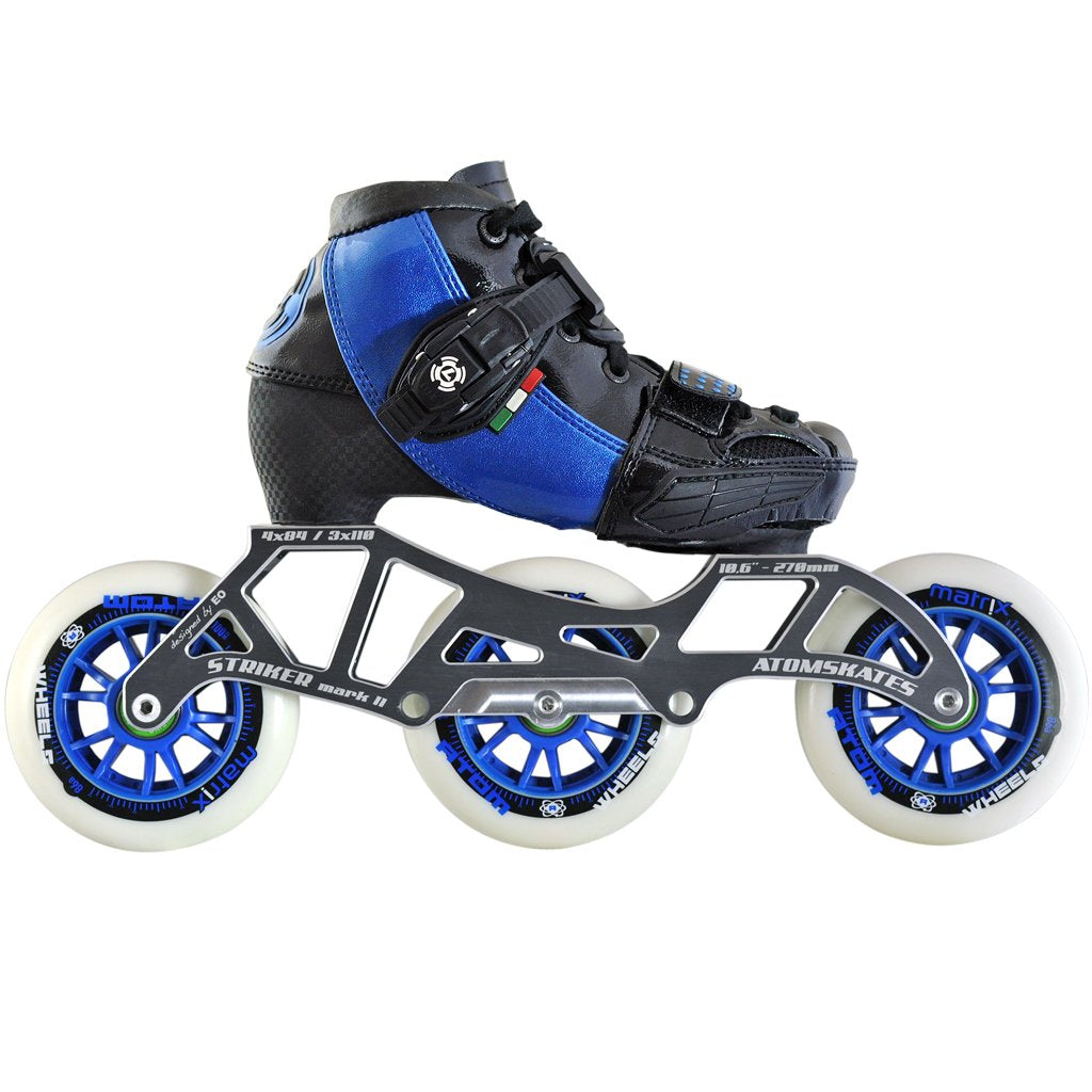 Luigino Challenge Junior 3 Wheel Inline Speed Skate package