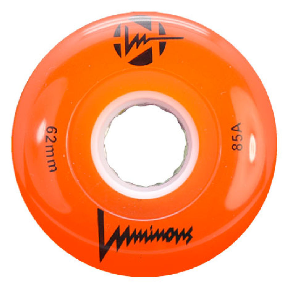 Luminous 62mm LED Light Up Quad Wheels - 4 pack