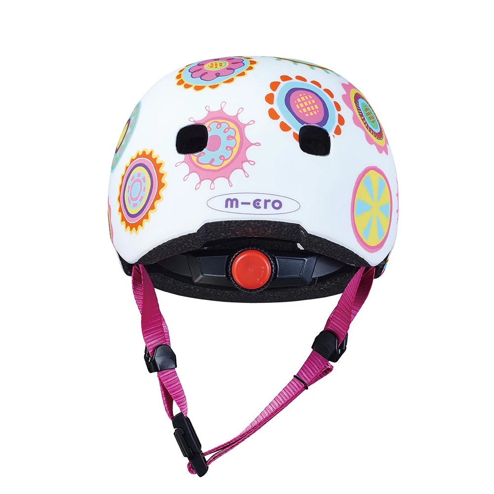 Micro Kids LED Pattern Adjustable Scooter Helmet