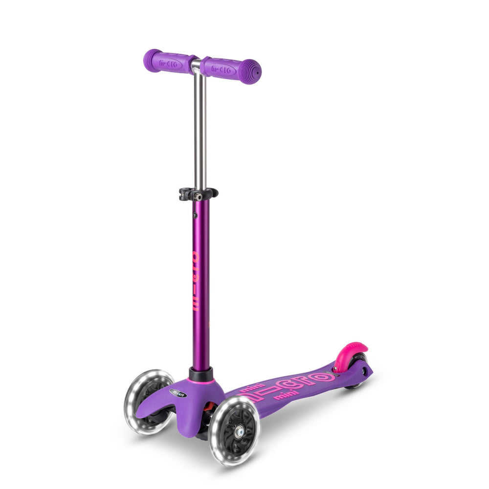 Micro Mini Deluxe LED Light Up Wheels Scooter