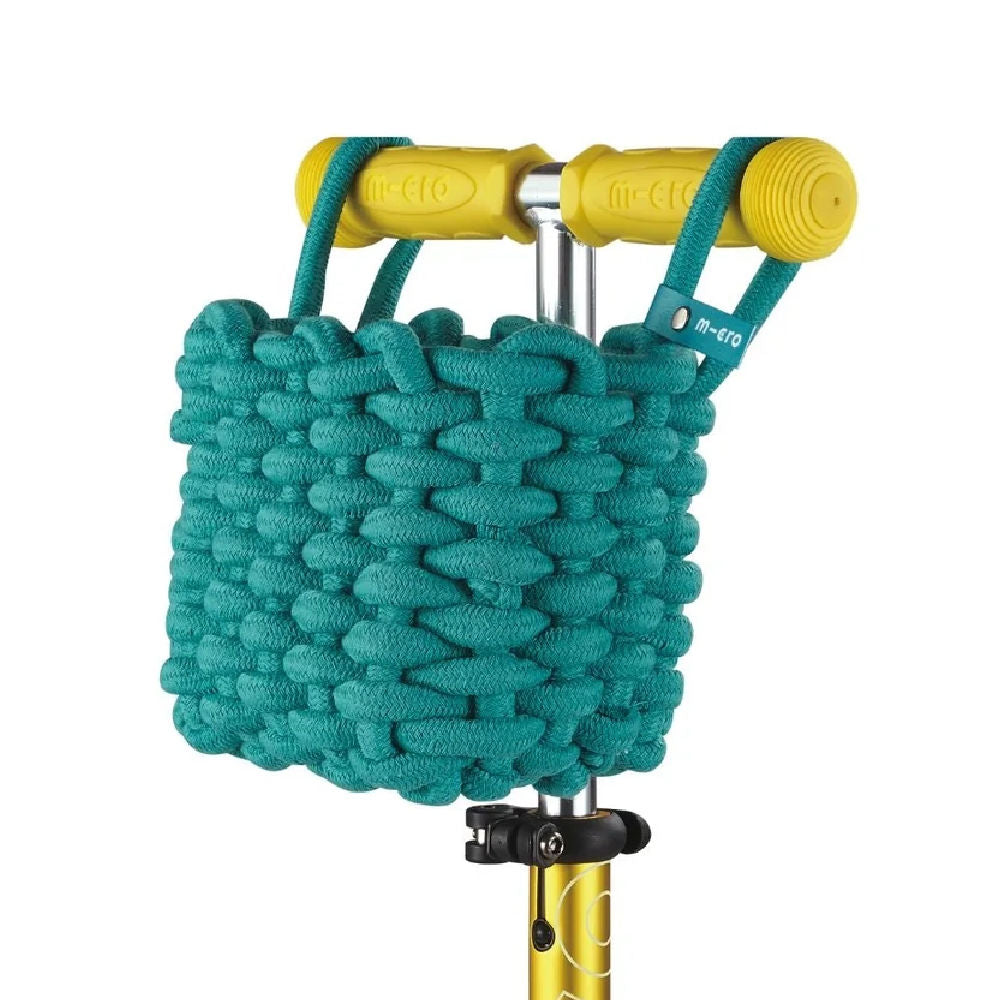 Micro Woven Cotton Scooter Handlebar Basket