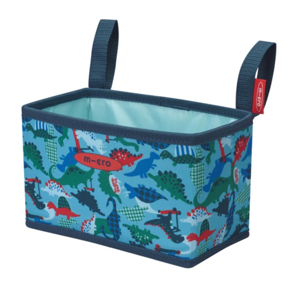 Micro Scooter Patterned Handlebar Foldable Basket