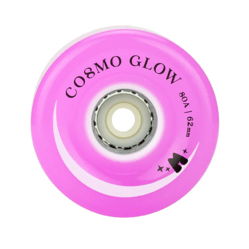 Moxi Cosmo Glow 62mm Light Up Wheels - 4 pack