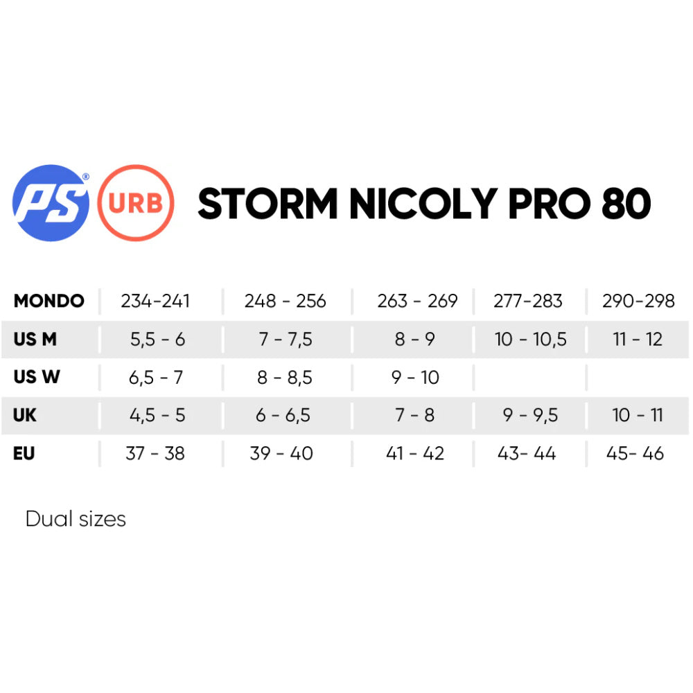 Powerslide Storm Nicoly Pro 80 Inline Skates