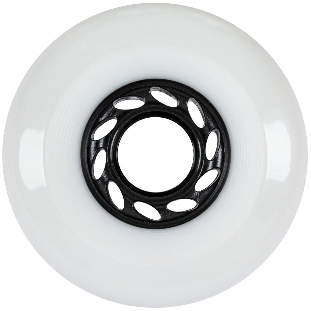 Powerslide Spinner Wheel 80mm/88a - 4 pack - BLACK HUB