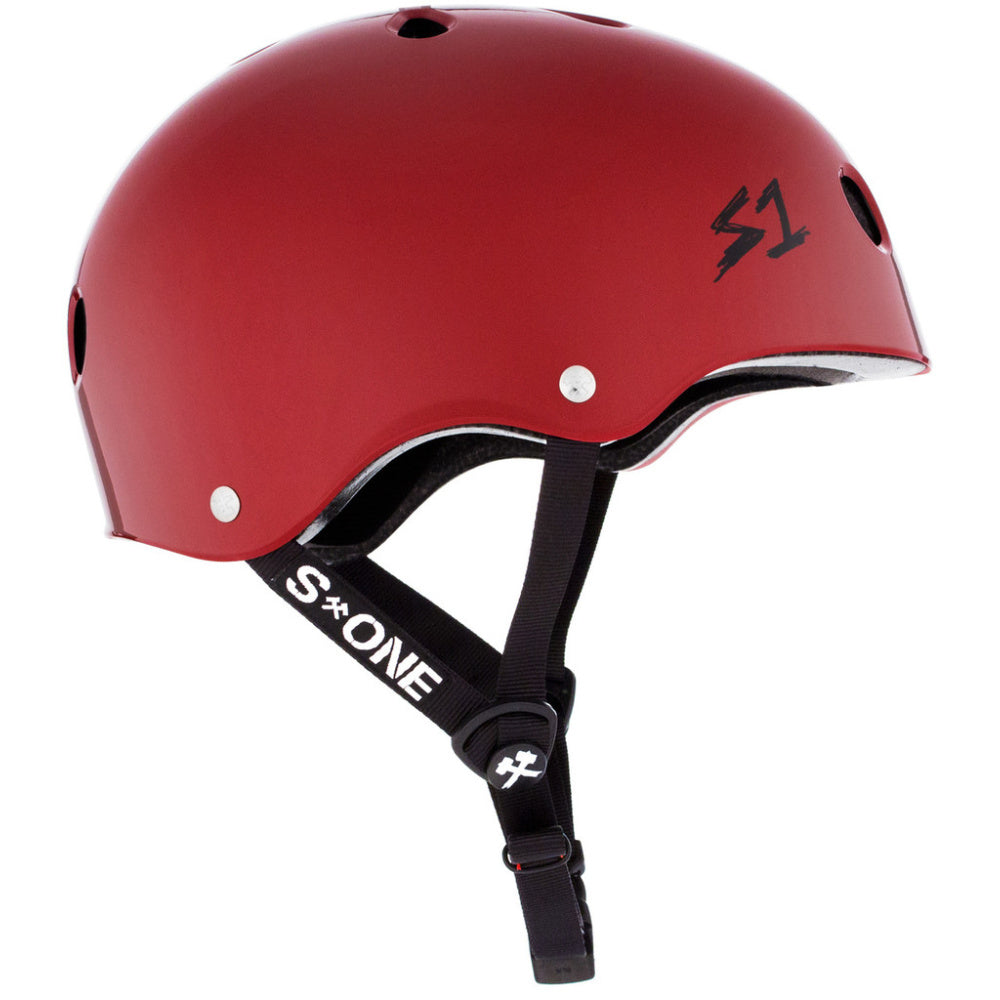 S-One Lifer Helmet - Matte Scarlet Red
