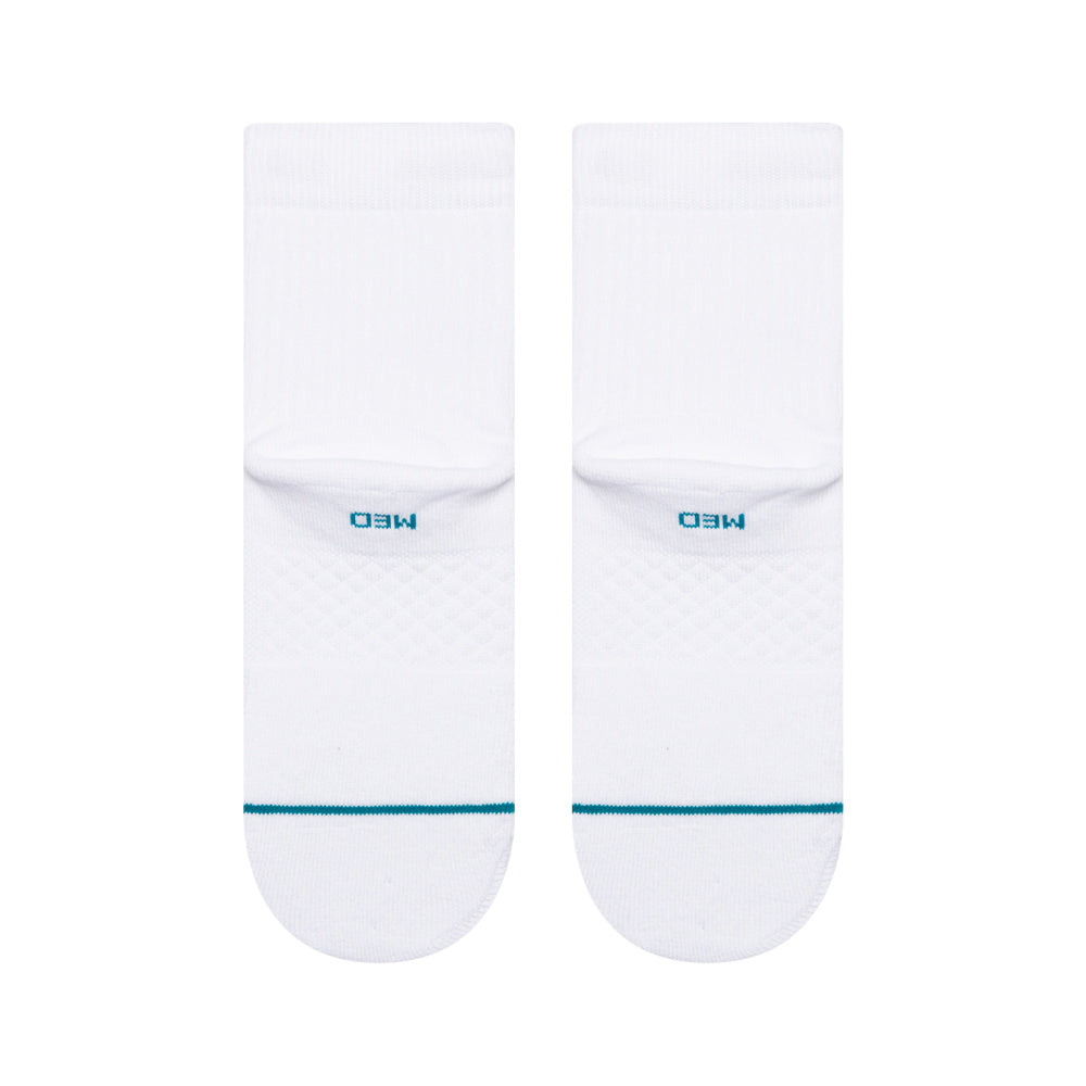 Stance Icon 3- Pack 3/4 Socks - White
