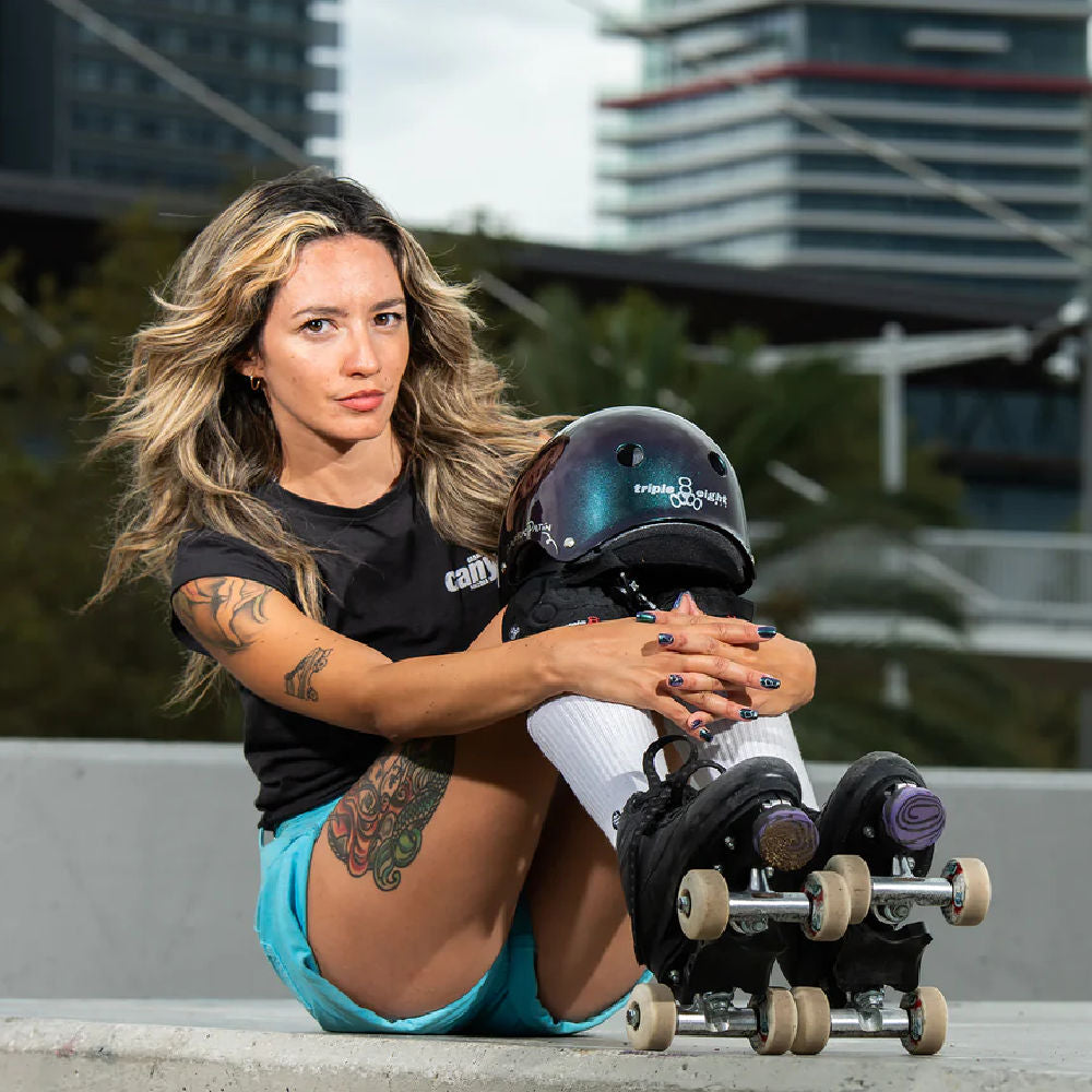 Triple 8 Deep Cover Helmet - Barbie Patin