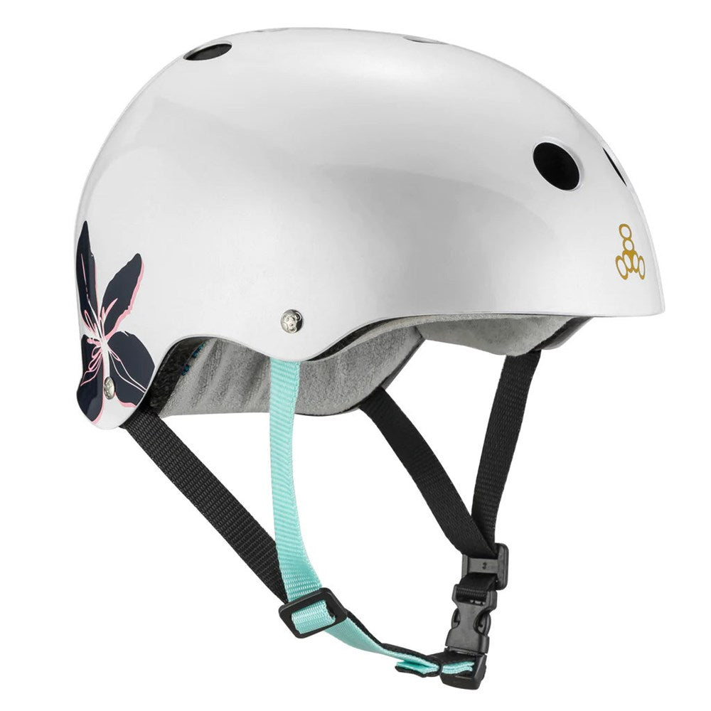 Triple 8 The Certified Sweatsaver Helmet - Floral