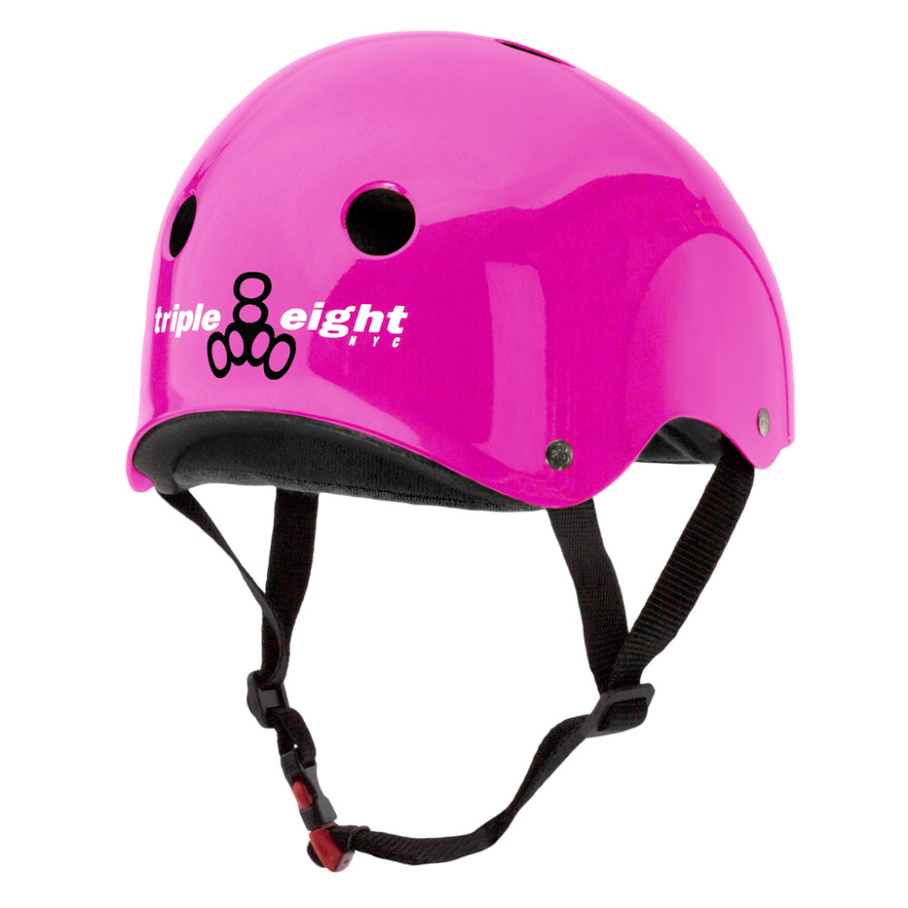 Triple 8 The Certified Sweatsaver Helmet - Pink Glossy