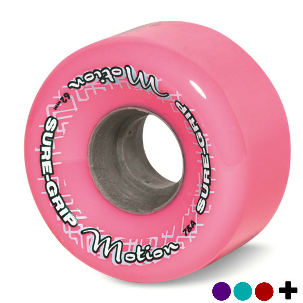 Sure Grip Motion 62mm Quad Wheels - 8 pack