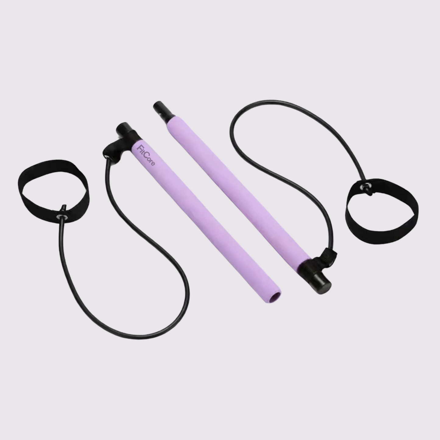 Pilates Bar Set  Resistance Bands Adjustable Bands