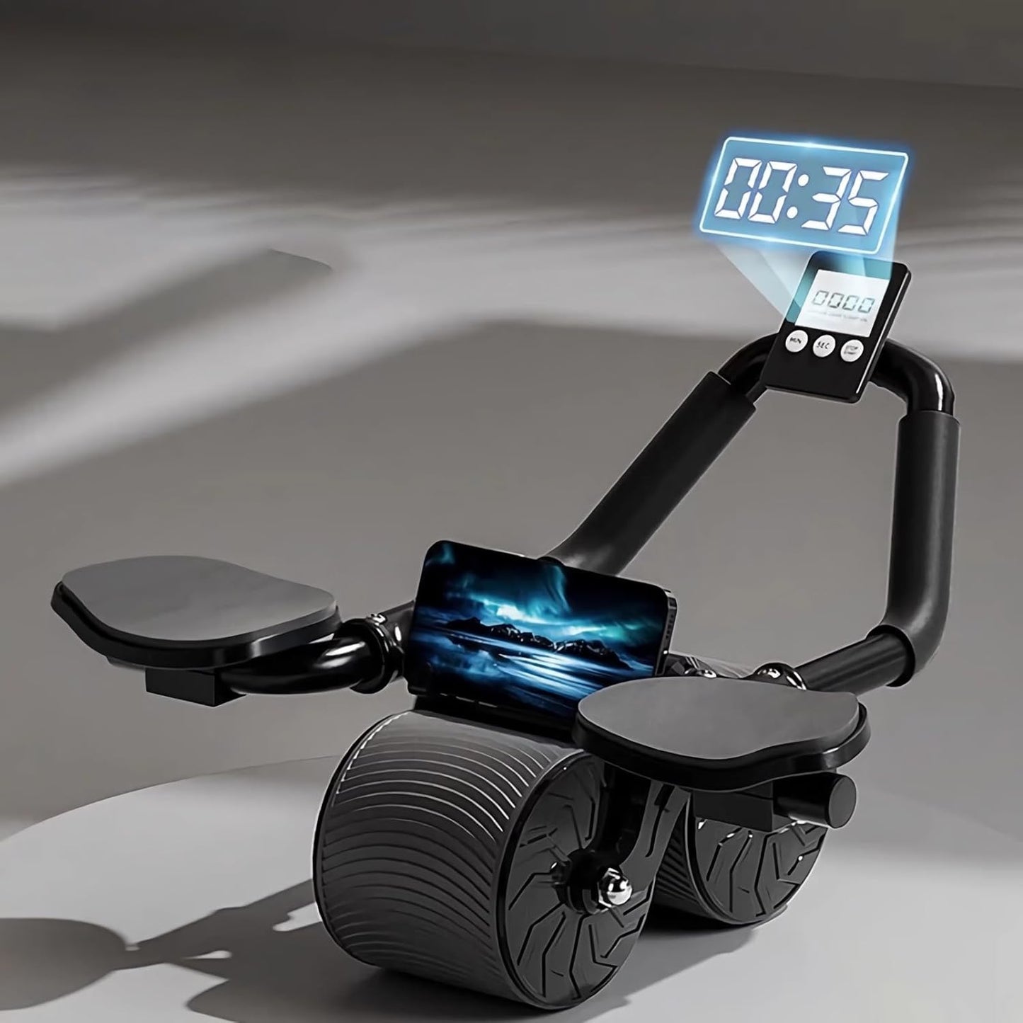Ab Roller Wheel with Elbow Support – Core Trainer for Home Workouts