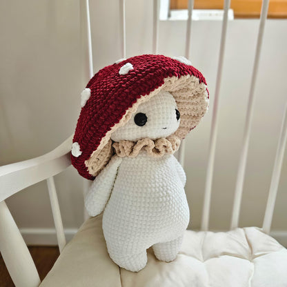 Mushroom guy - critter stitch crochet Pattern Amigurumi
