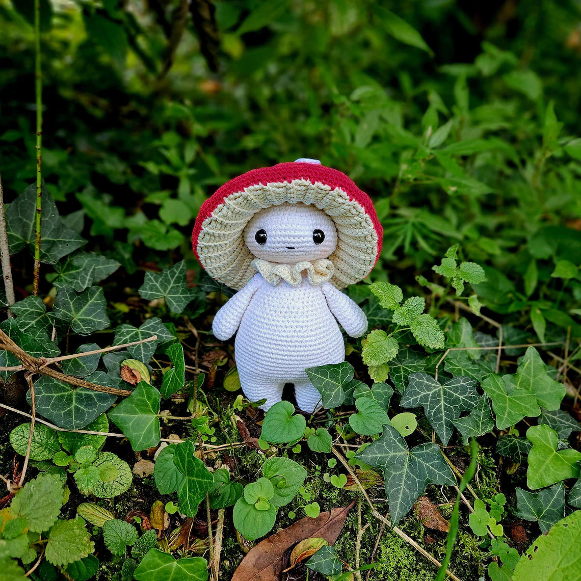 Mushroom guy - critter stitch crochet Pattern Amigurumi